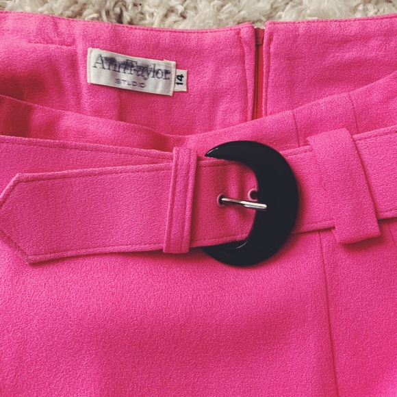 Vintage Anne Taylor hot pink skirt - Picture 2 of 4